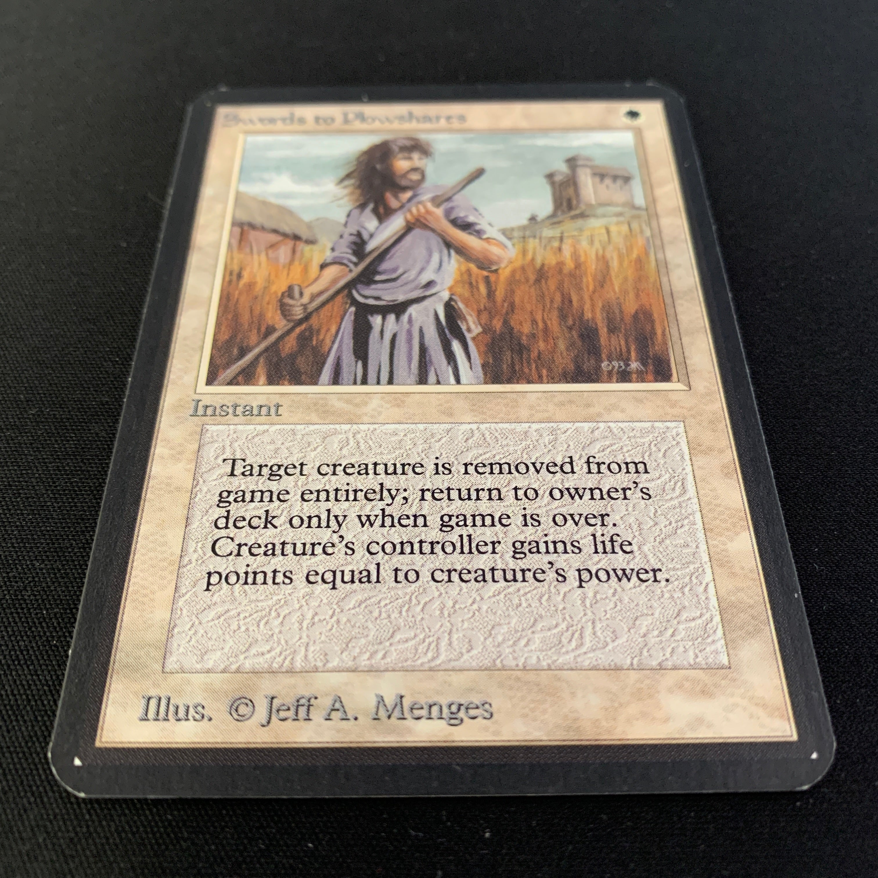 MTG Singles - Swords to Plowshares - Alpha - 