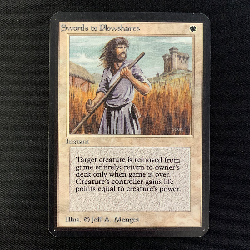 Magic the Gathering Swords to Plowshares - Alpha 