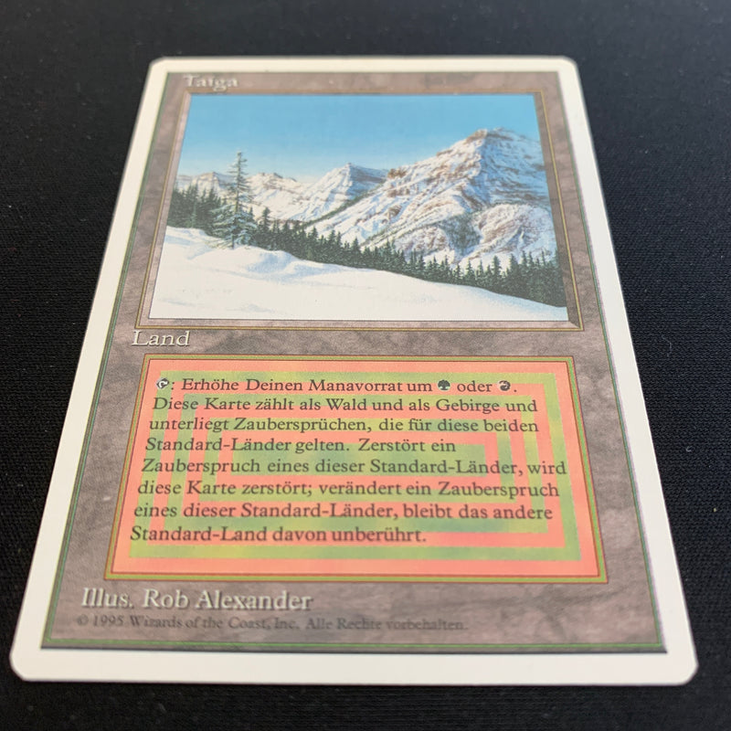 Taiga - Foreign White Bordered - German