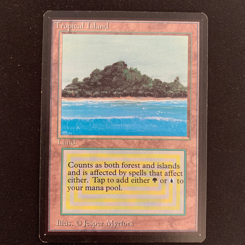 Magic the Gathering Tropical Island - Beta 