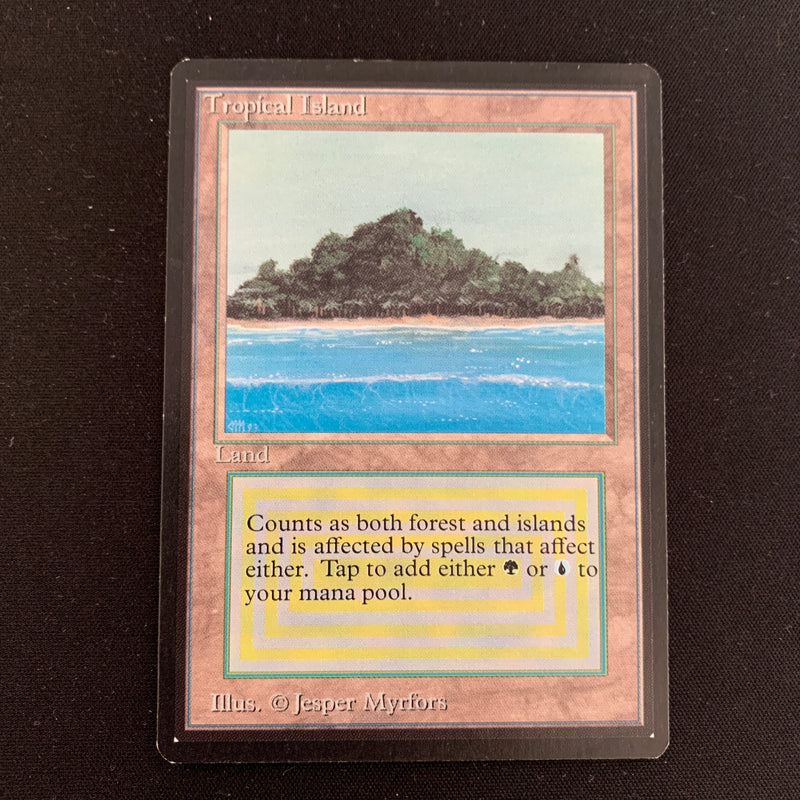 Magic the Gathering Tropical Island - Beta 