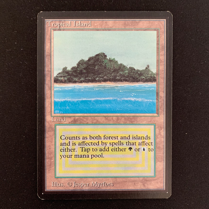 Magic the Gathering Tropical Island - Beta 