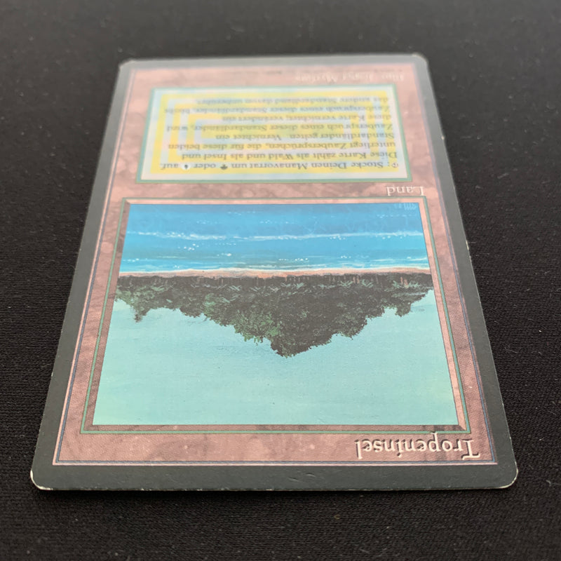 Magic the Gathering Tropical Island - Foreign Black Bordered - German 