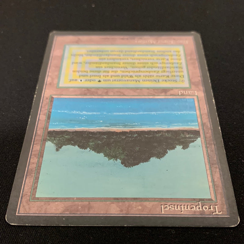 Magic the Gathering Tropical Island - Foreign Black Bordered - German 