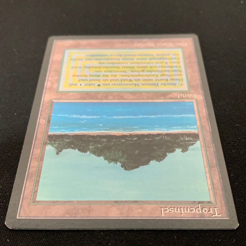 Magic the Gathering Tropical Island - Foreign Black Bordered - German 