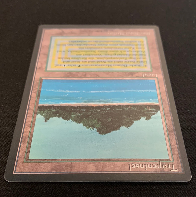 Magic the Gathering Tropical Island - Foreign Black Bordered - German 