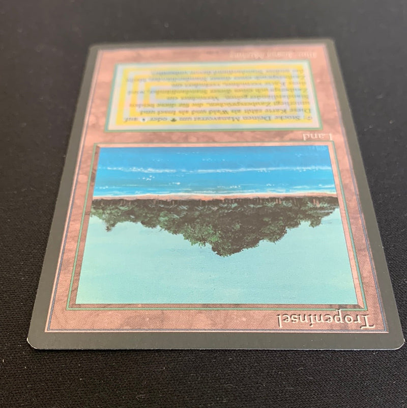 Magic the Gathering Tropical Island - Foreign Black Bordered - German 