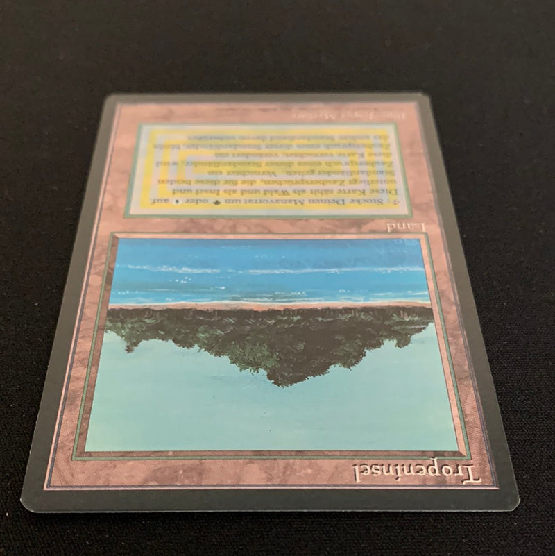 Magic the Gathering Tropical Island - Foreign Black Bordered - German 