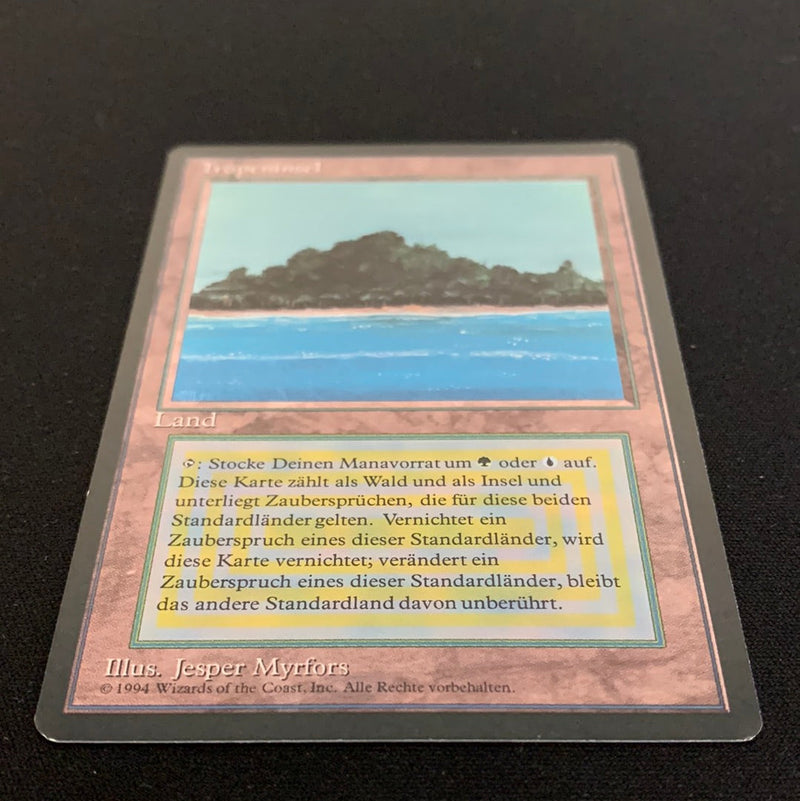 Magic the Gathering Tropical Island - Foreign Black Bordered - German 