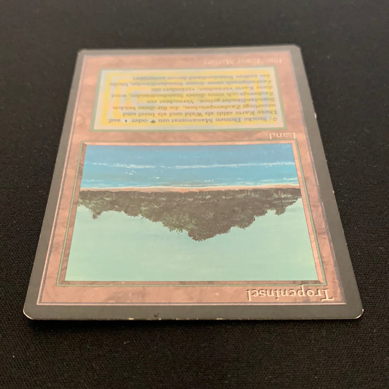 Magic the Gathering Tropical Island - Foreign Black Bordered - German 