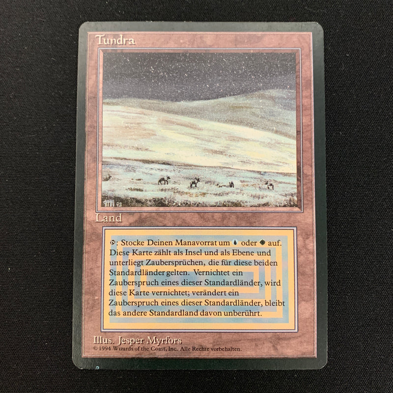 Magic the Gathering Tundra - Foreign Black Bordered - German 