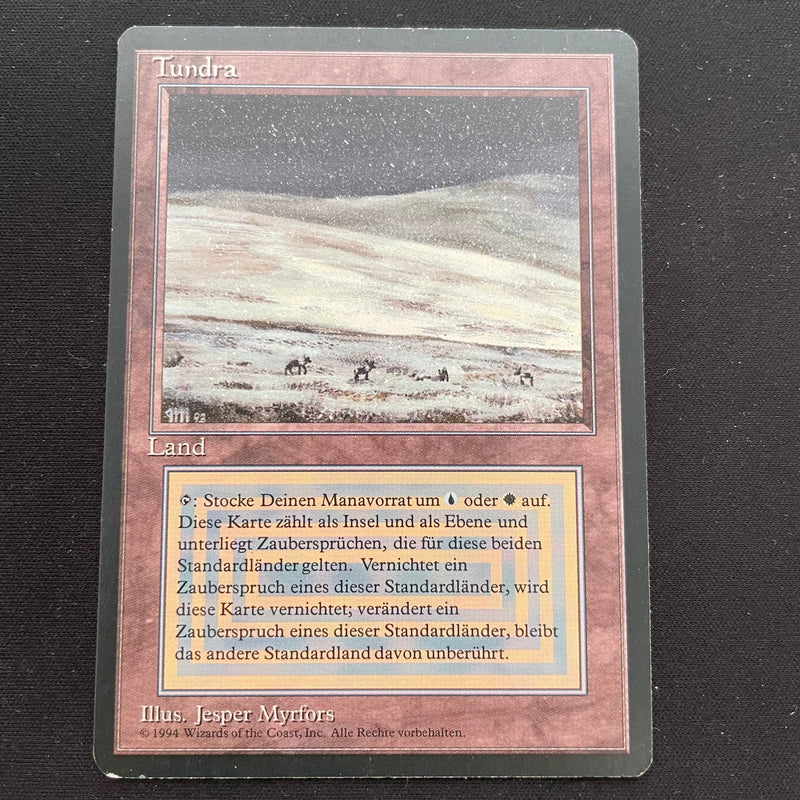 Magic the Gathering Tundra - Foreign Black Bordered - German 