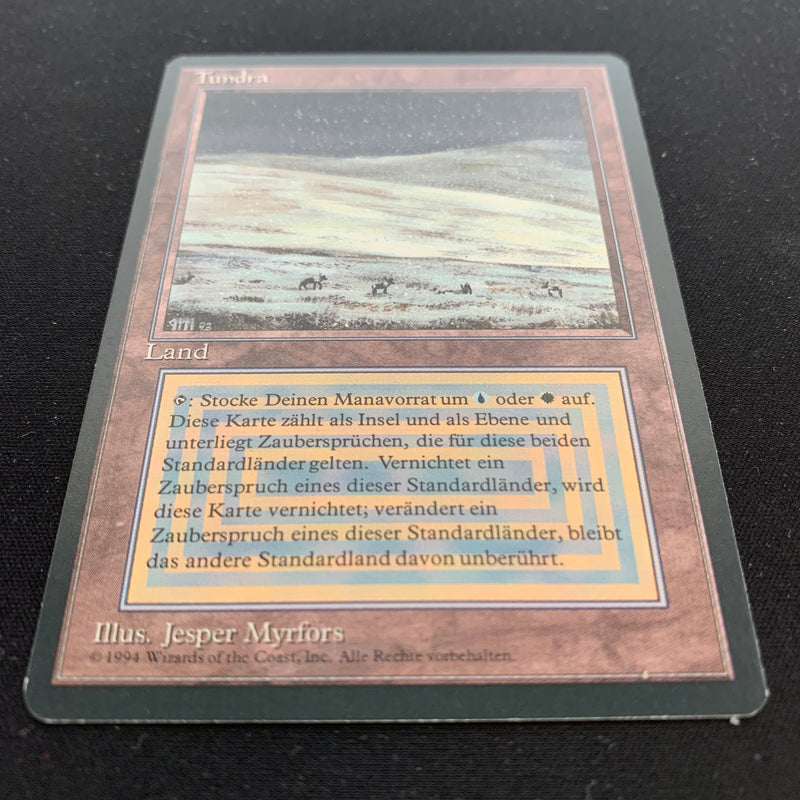 Magic the Gathering Tundra - Foreign Black Bordered - German 