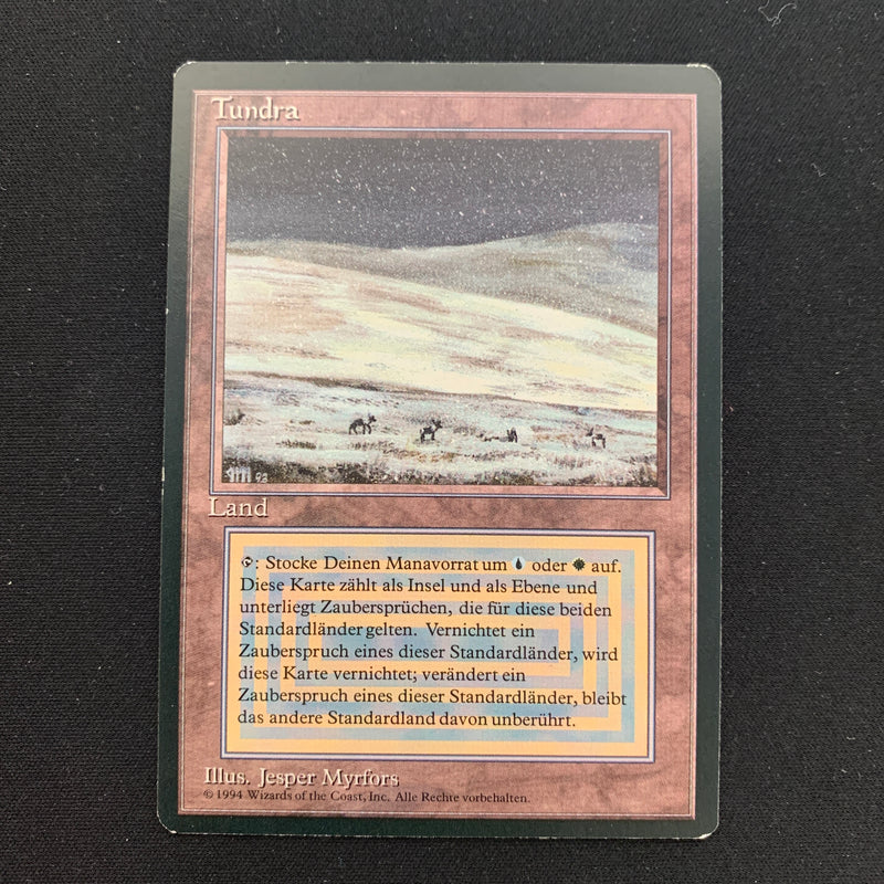 Magic the Gathering Tundra - Foreign Black Bordered - German 