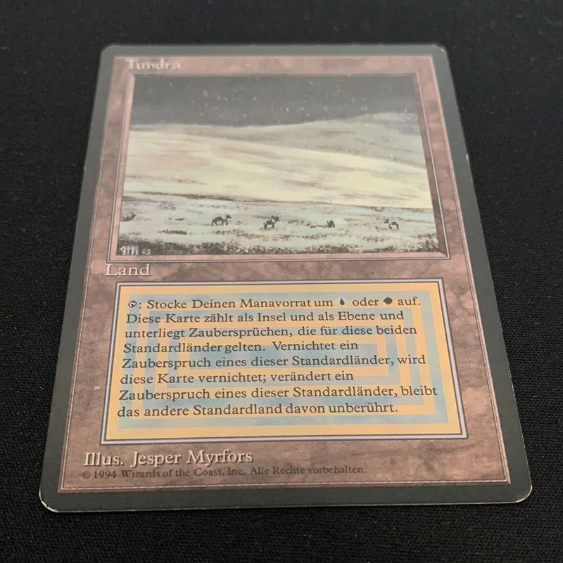 Magic the Gathering Tundra - Foreign Black Bordered - German 