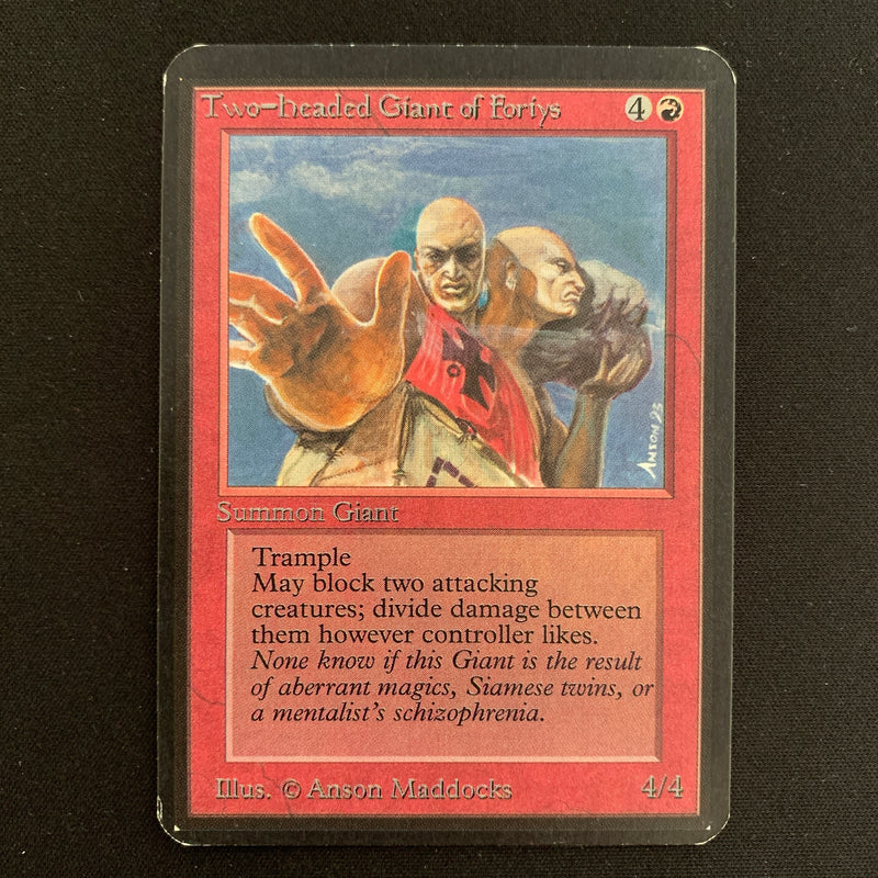 Magic the Gathering Two-headed Giant of Foriys - Alpha 