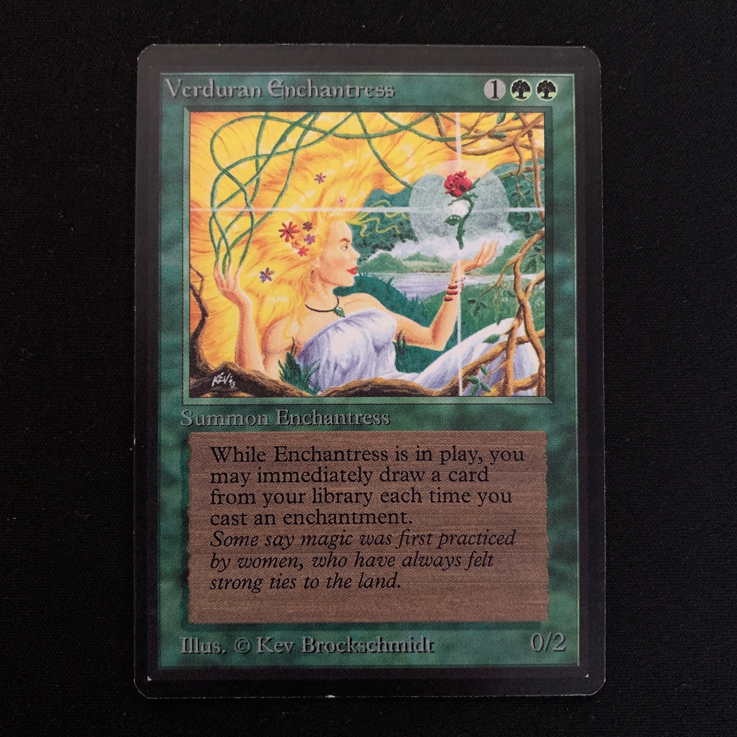 MTG Singles - Verduran Enchantress - Beta - 