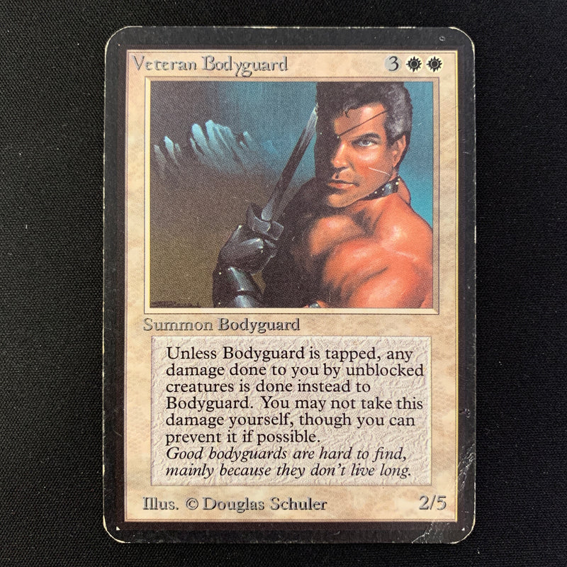 Magic the Gathering Veteran Bodyguard - Alpha 