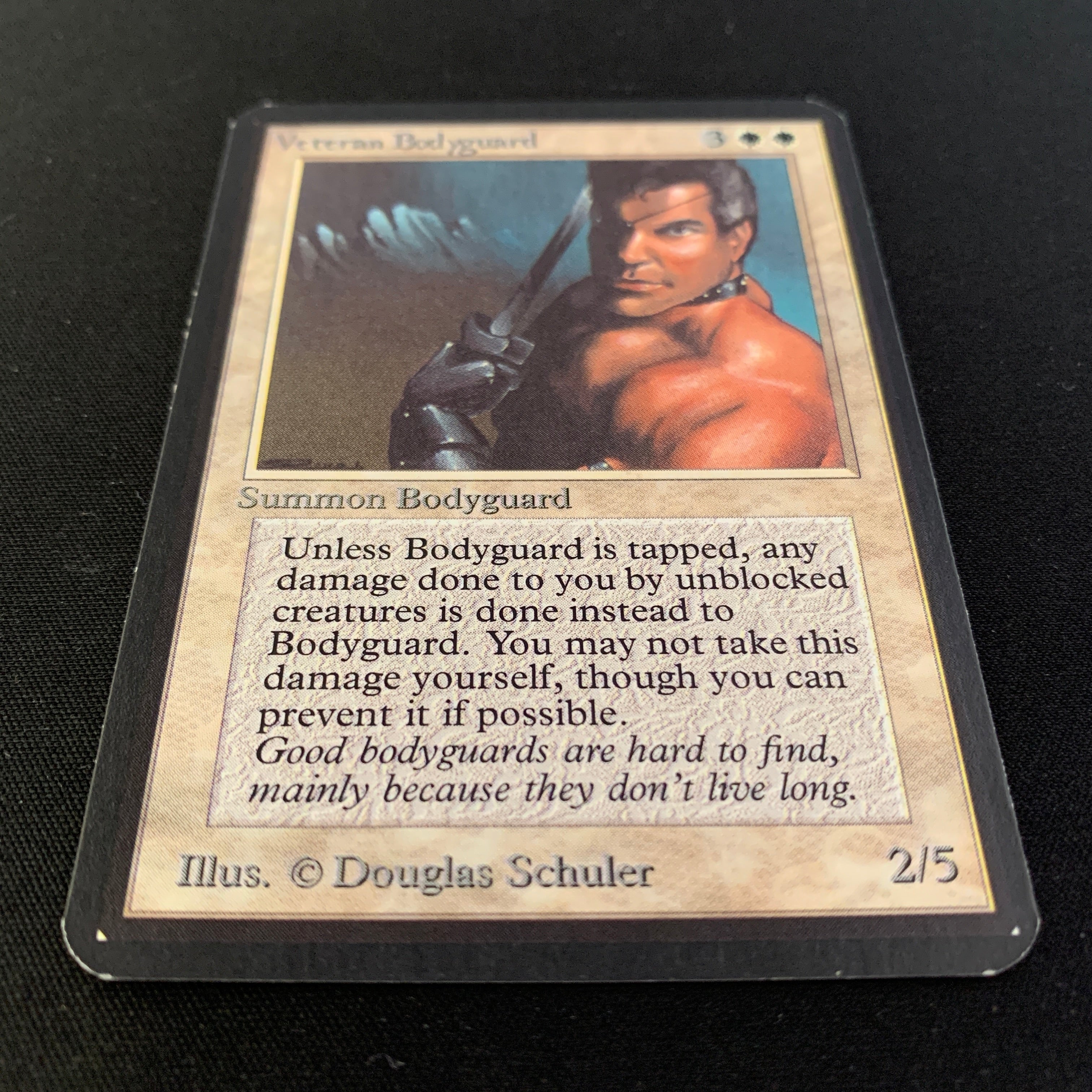 MTG Singles - Veteran Bodyguard - Alpha - 
