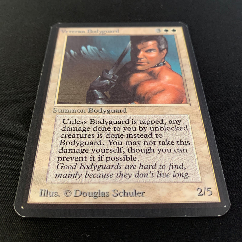 Magic the Gathering Veteran Bodyguard - Alpha 