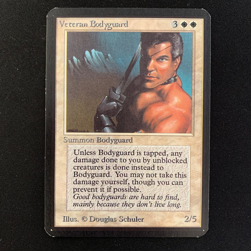 Magic the Gathering Veteran Bodyguard - Alpha 