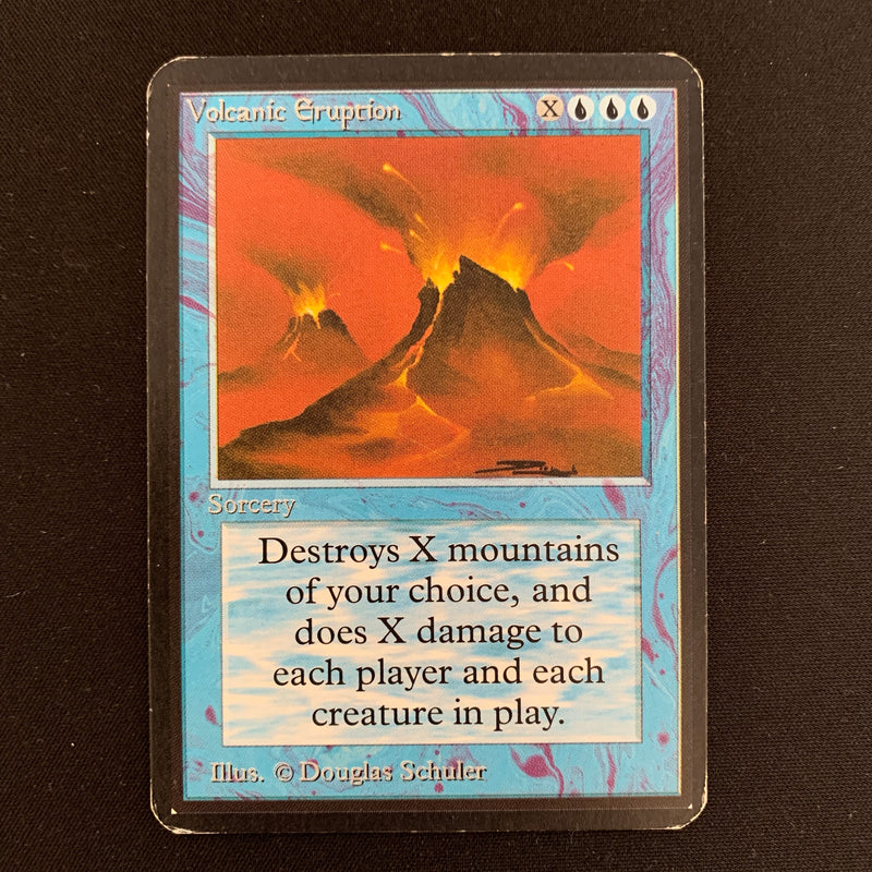 Magic the Gathering Volcanic Eruption - Alpha 