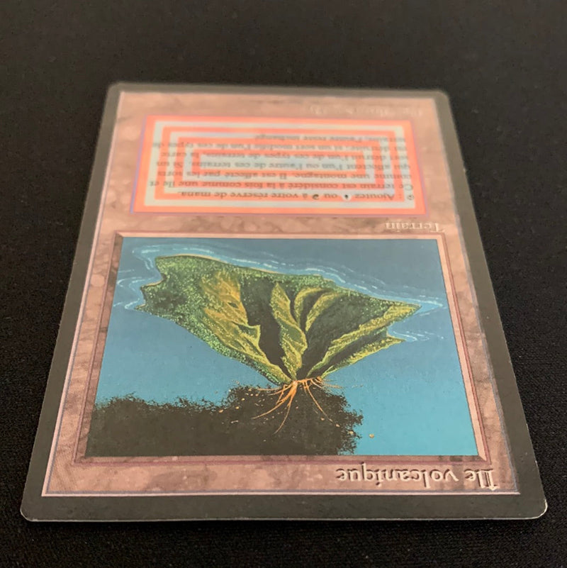 Volcanic Island - Foreign Black Bordered - French