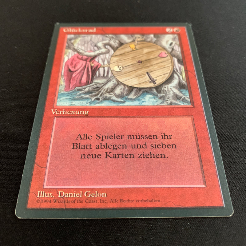 Wheel of Fortune - Foreign Black Bordered - German