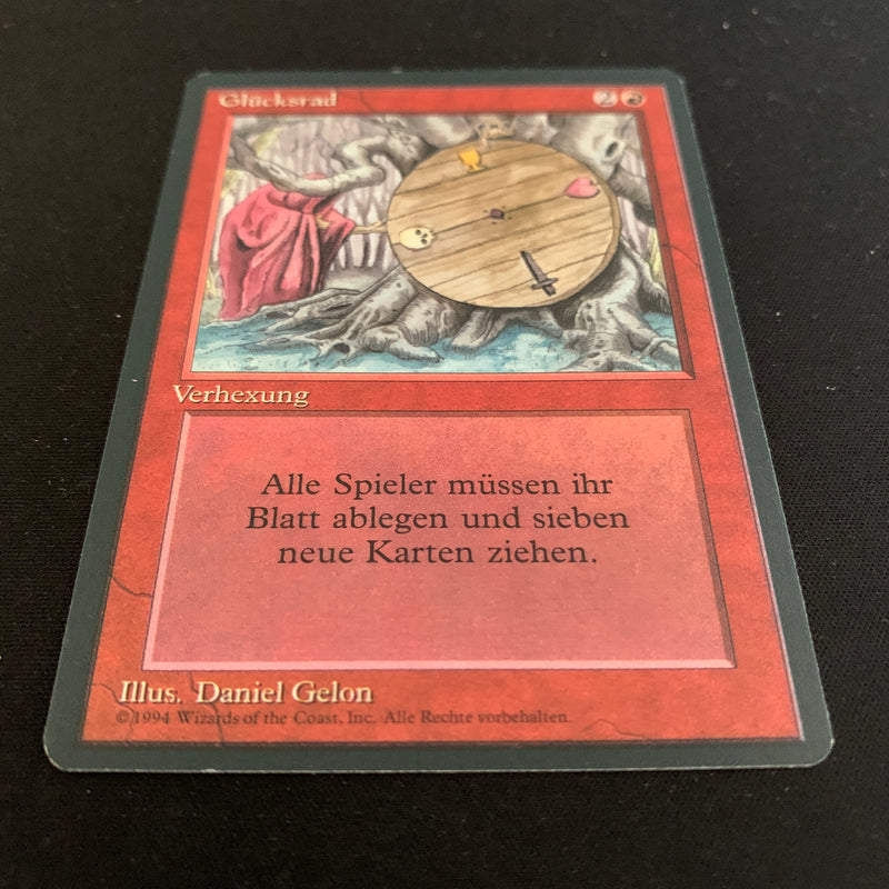 Wheel of Fortune - Foreign Black Bordered - German