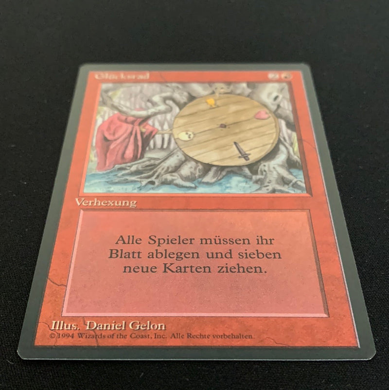 Wheel of Fortune - Foreign Black Bordered - German