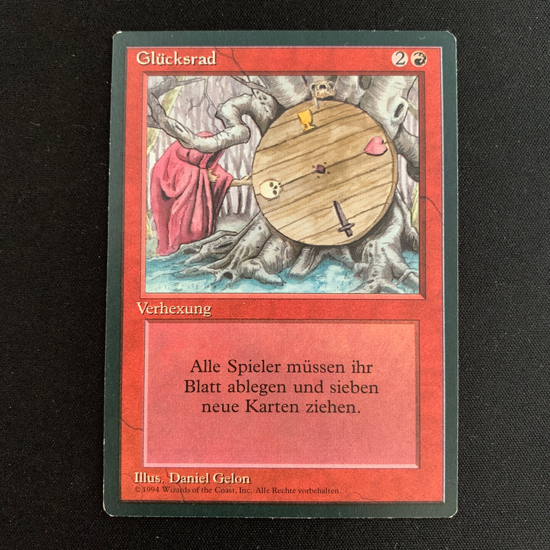 Wheel of Fortune - Foreign Black Bordered - German