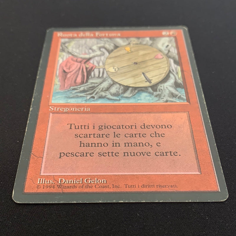 Wheel of Fortune - Foreign Black Bordered - Italian