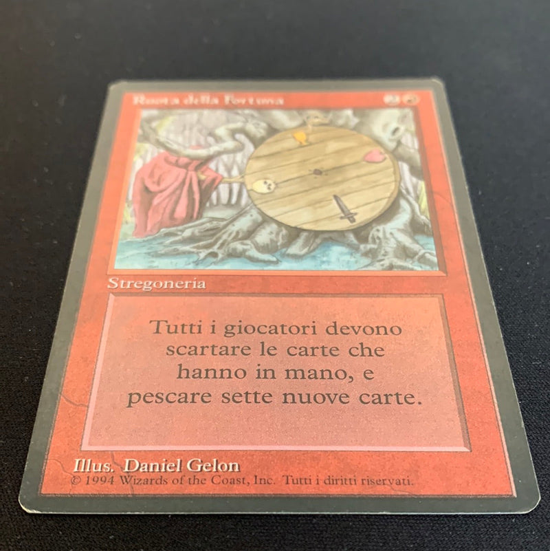 Wheel of Fortune - Foreign Black Bordered - Italian