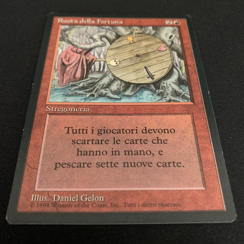 Wheel of Fortune - Foreign Black Bordered - Italian