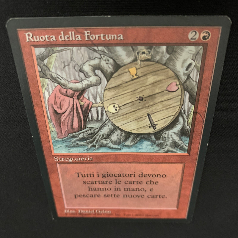 Wheel of Fortune - Foreign Black Bordered - Italian