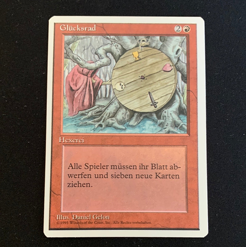 Wheel of Fortune - Foreign White Bordered - German