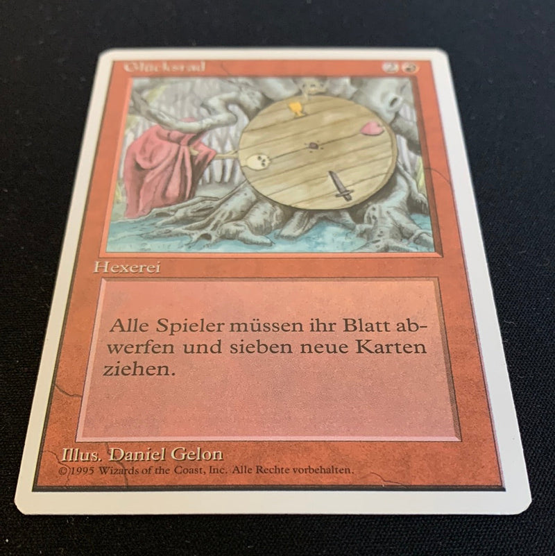 Wheel of Fortune - Foreign White Bordered - German