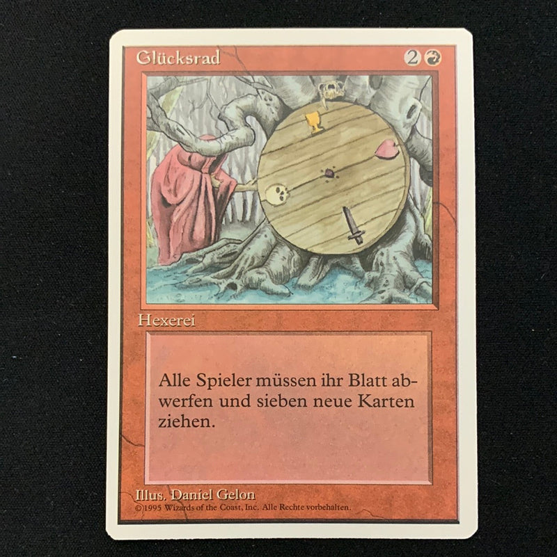 Wheel of Fortune - Foreign White Bordered - German