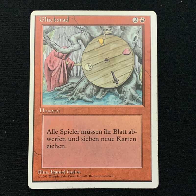 Wheel of Fortune - Foreign White Bordered - German