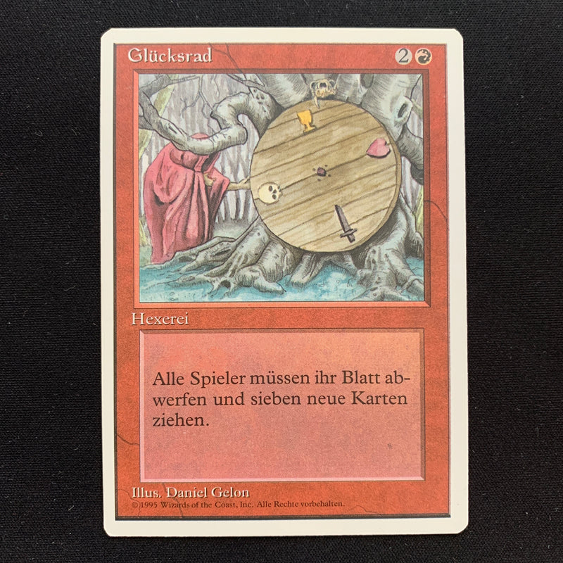 Wheel of Fortune - Foreign White Bordered - German