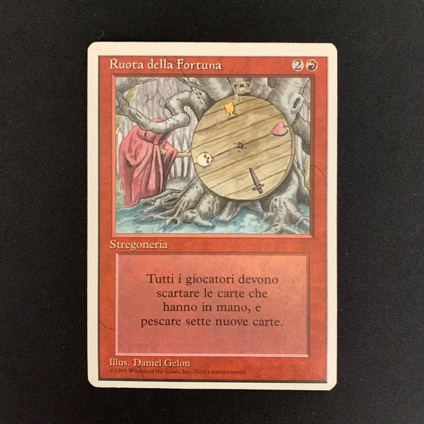 Magic the Gathering Wheel of Fortune - Foreign White Bordered - Italian 