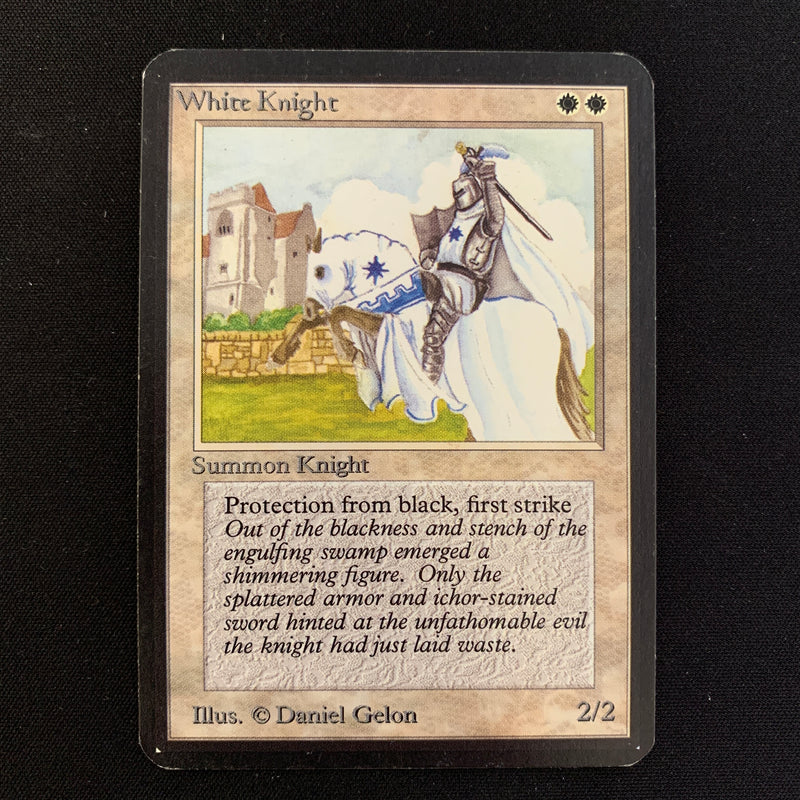 Magic the Gathering White Knight - Alpha 