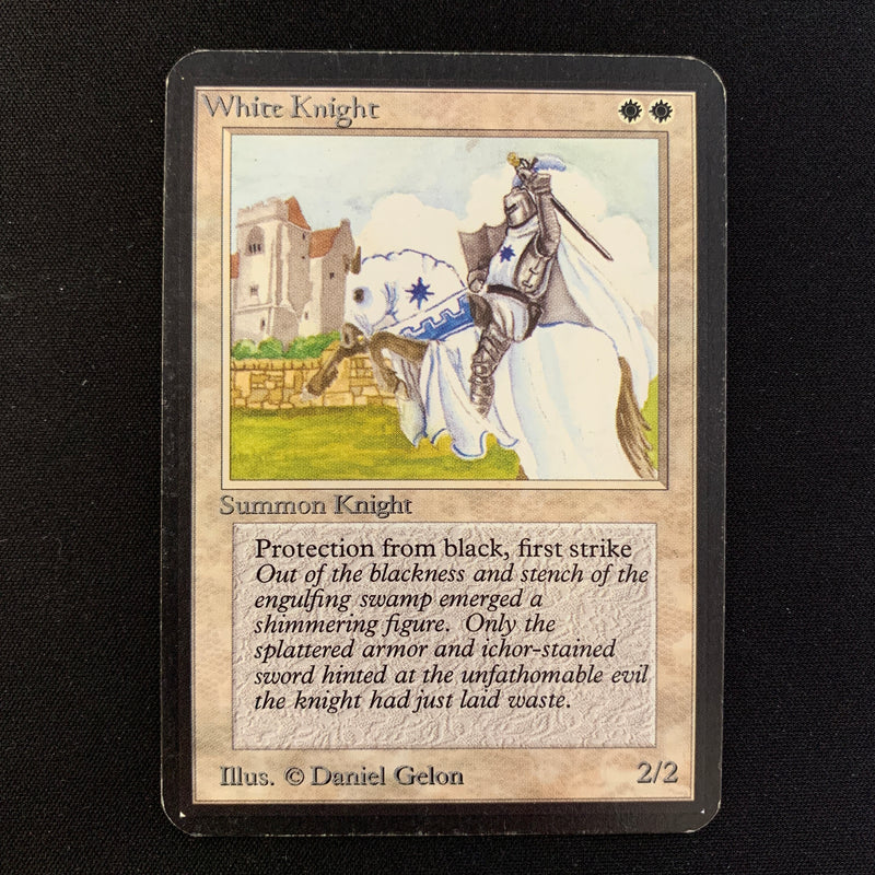 Magic the Gathering White Knight - Alpha 