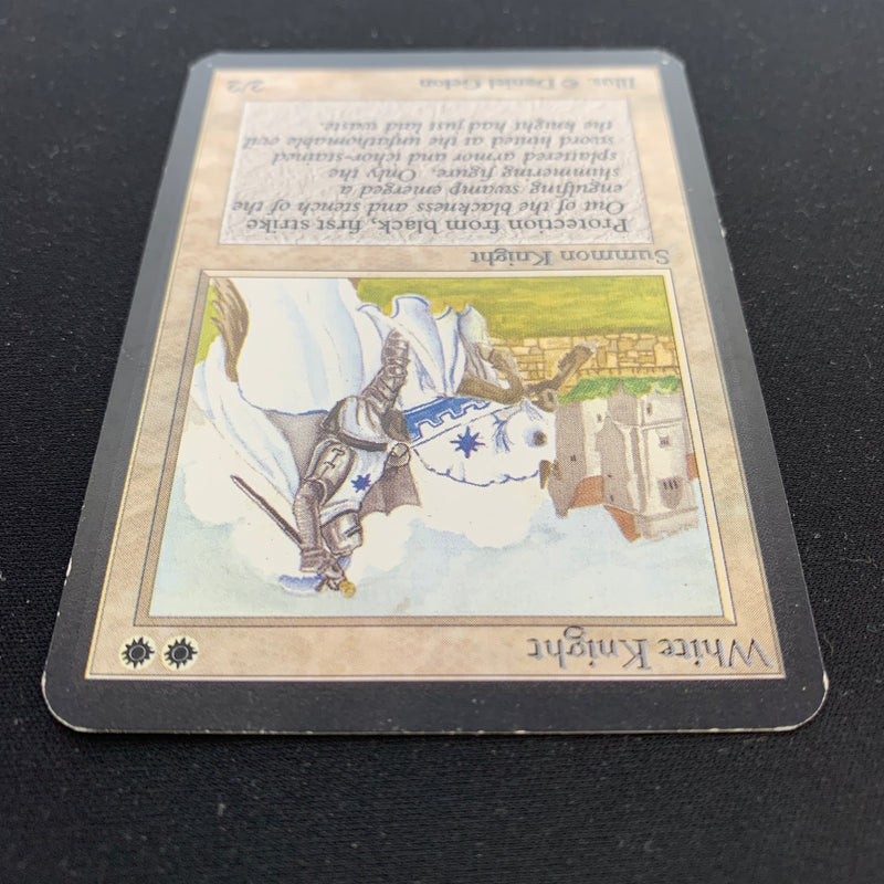 Magic the Gathering White Knight - Alpha 