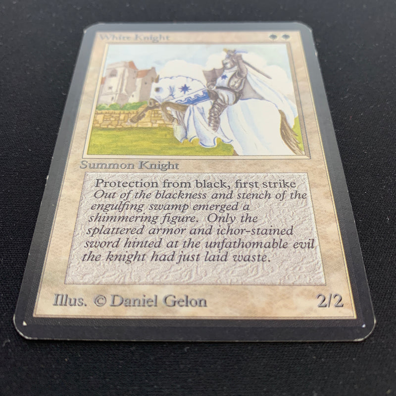 Magic the Gathering White Knight - Alpha 