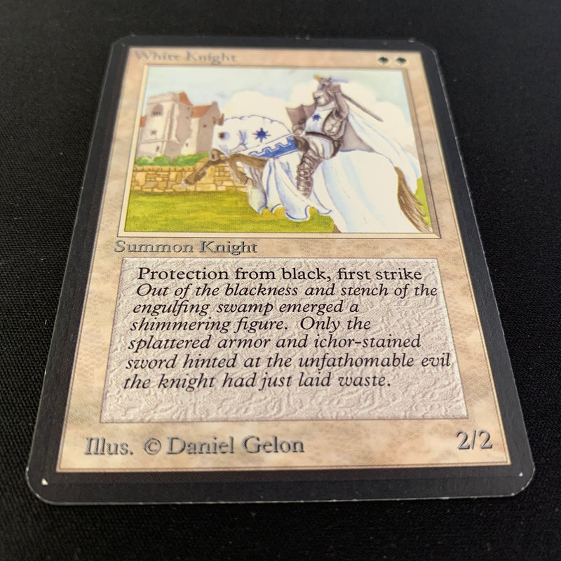 Magic the Gathering White Knight - Alpha 