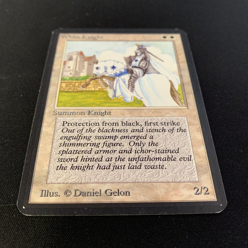 Magic the Gathering White Knight - Alpha 