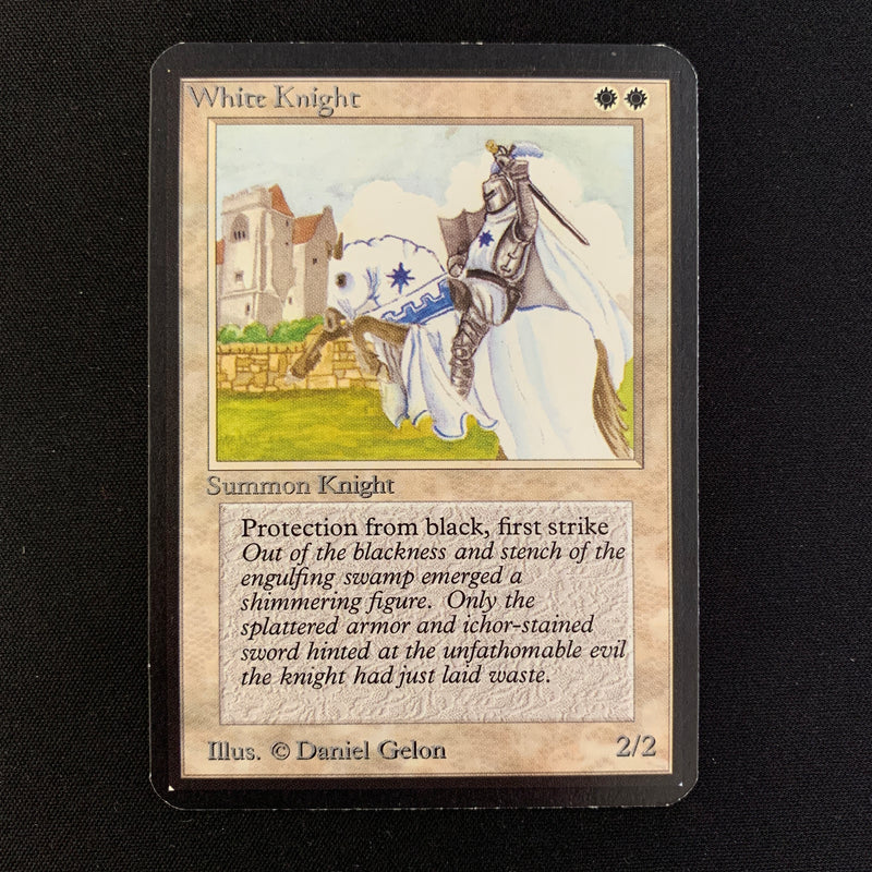 Magic the Gathering White Knight - Alpha 