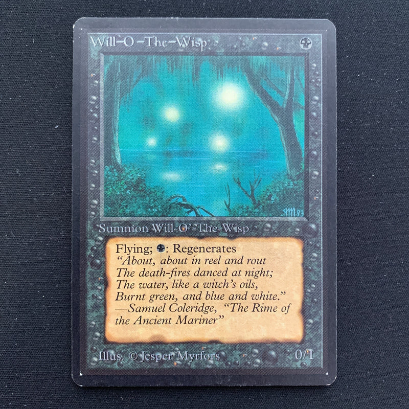 Magic the Gathering Will-O-The-Wisp - Beta 