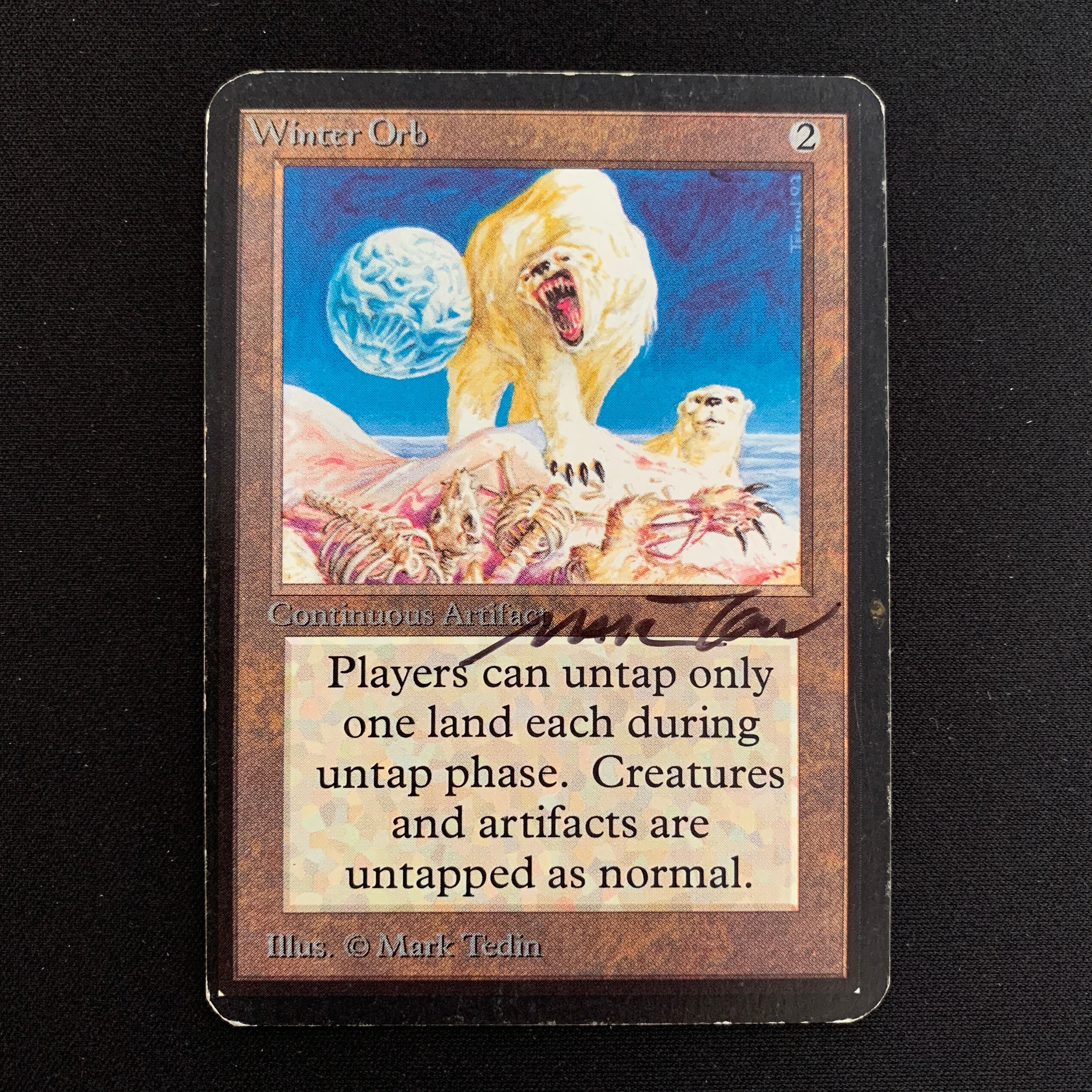 MTG Singles - Winter Orb - Alpha - 